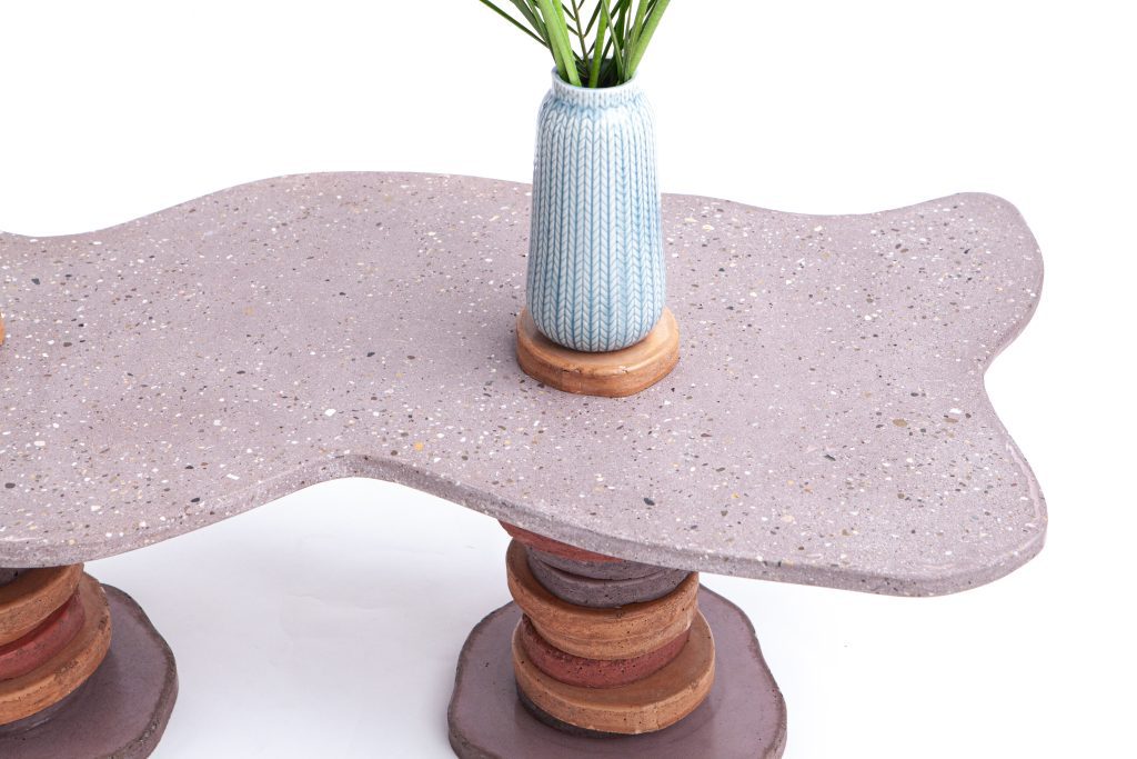 Butterfly Effect - Stacked Terrazzo Coffee Table — 5