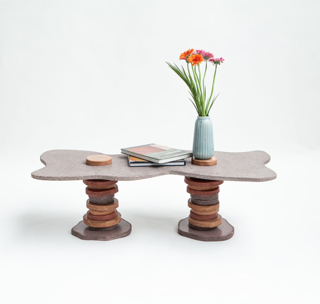 Butterfly Effect - Stacked Terrazzo Coffee Table — 6