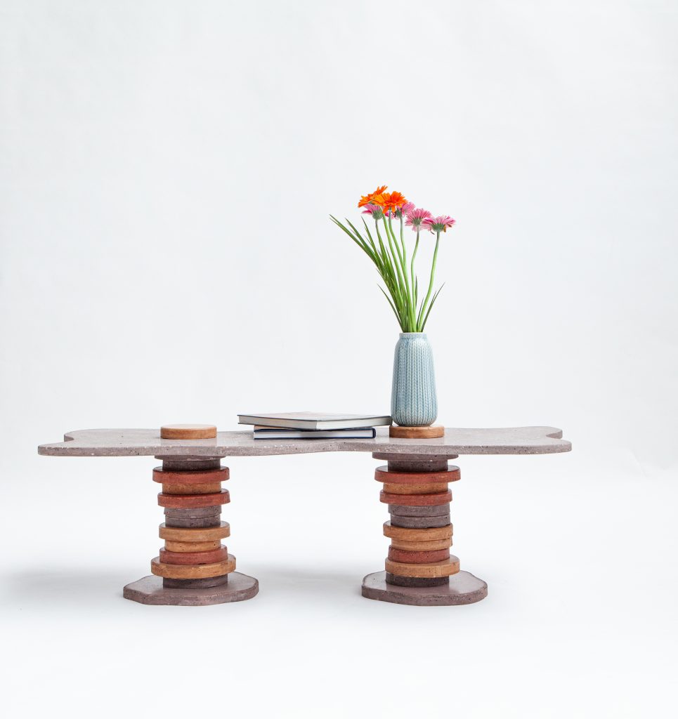 Butterfly Effect - Stacked Terrazzo Coffee Table — 7