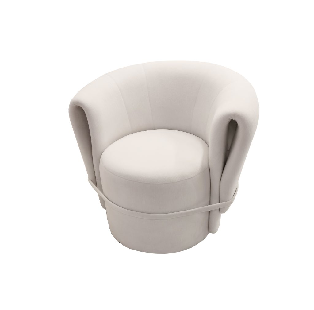 Bend - Upholstered Armchair — 3