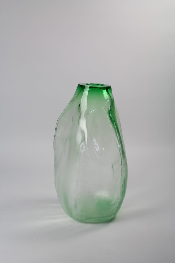 105 Ltr Forms - Beryl Green Handmade Glass Object — 3