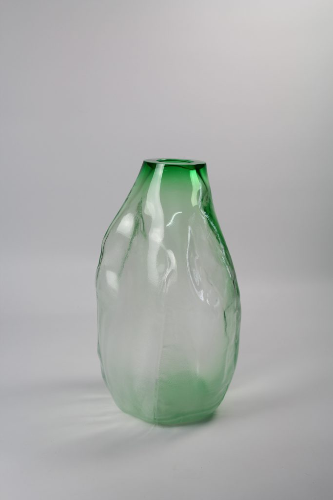 105 Ltr Forms - Beryl Green Handmade Glass Object — 2
