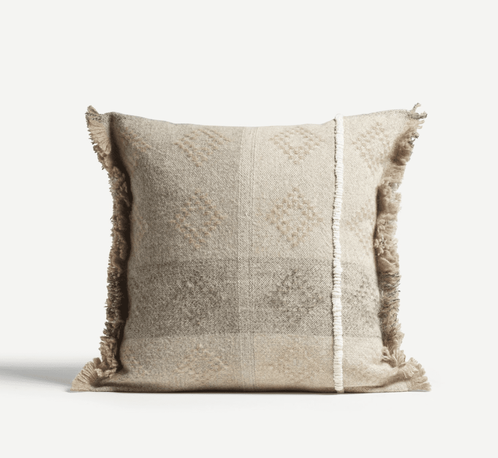 Ariadne - Wool & Cashmere Square Cushion — 10