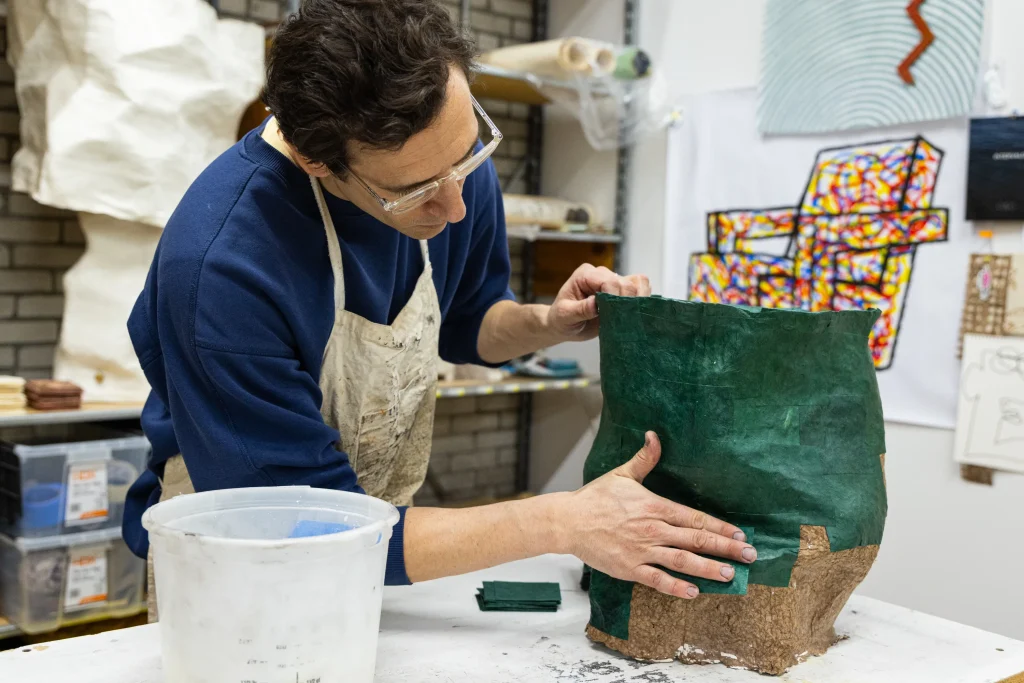 Traditional Paper-making Lamp — 11