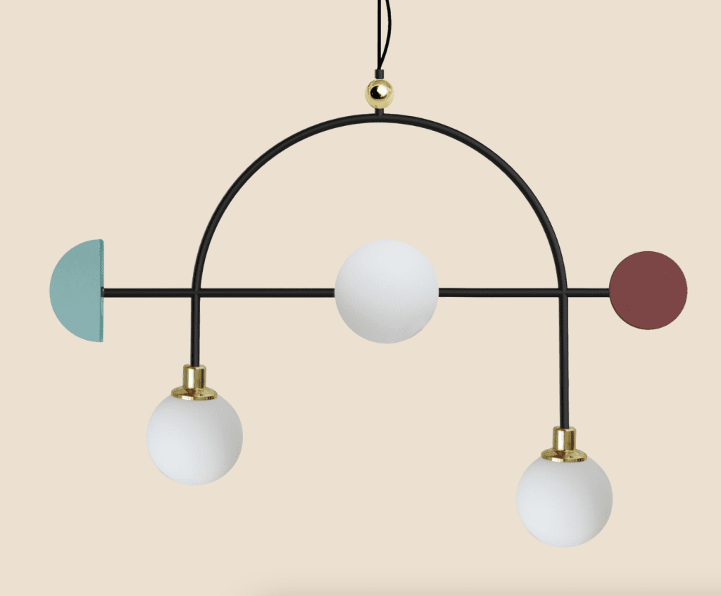 Space - Art Deco Ceiling Lamp — 2