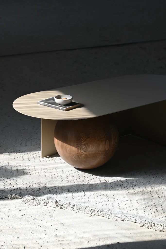 Fuku - Wood&steel Coffee Table — 2