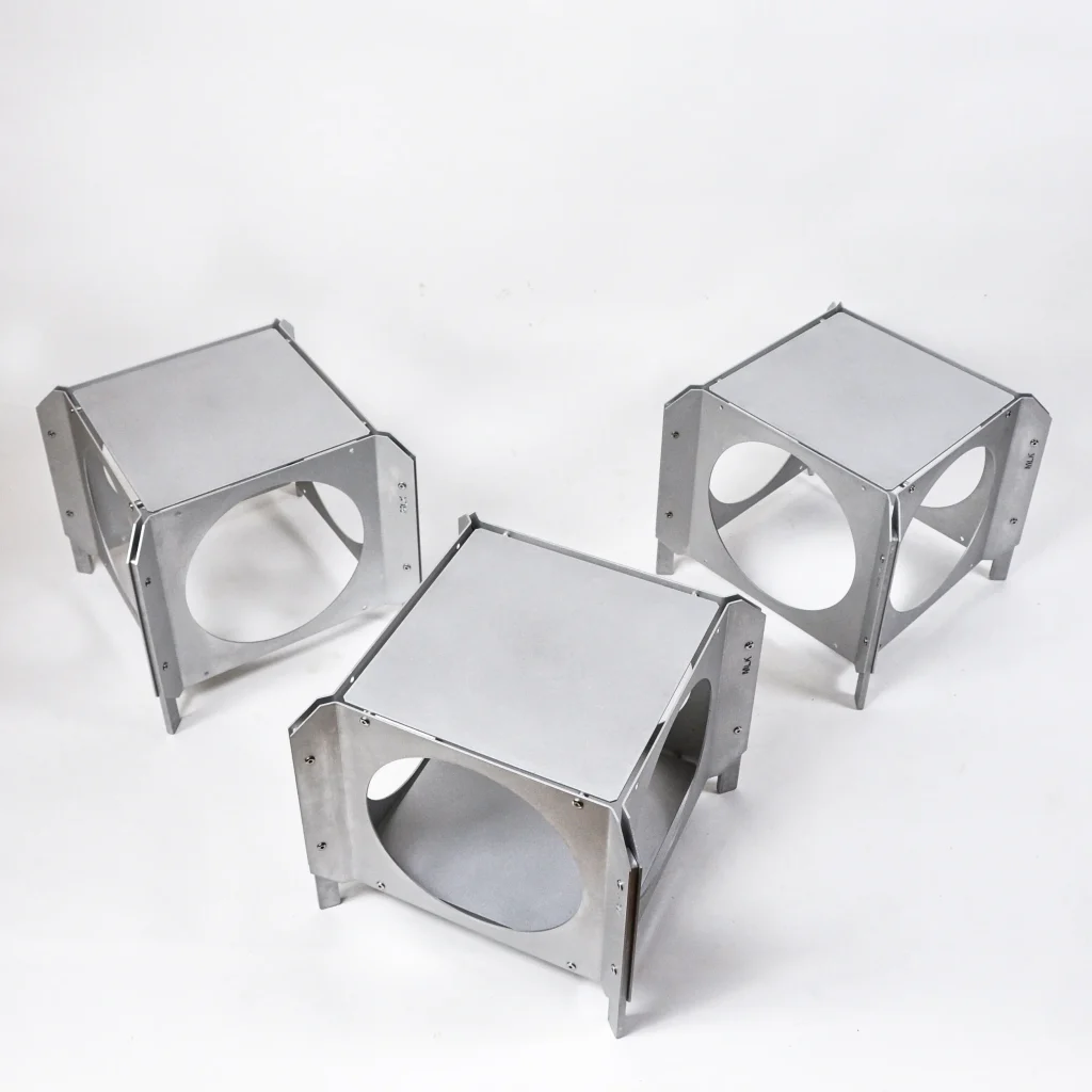 D300 Shelves - Matte Aluminum — 3