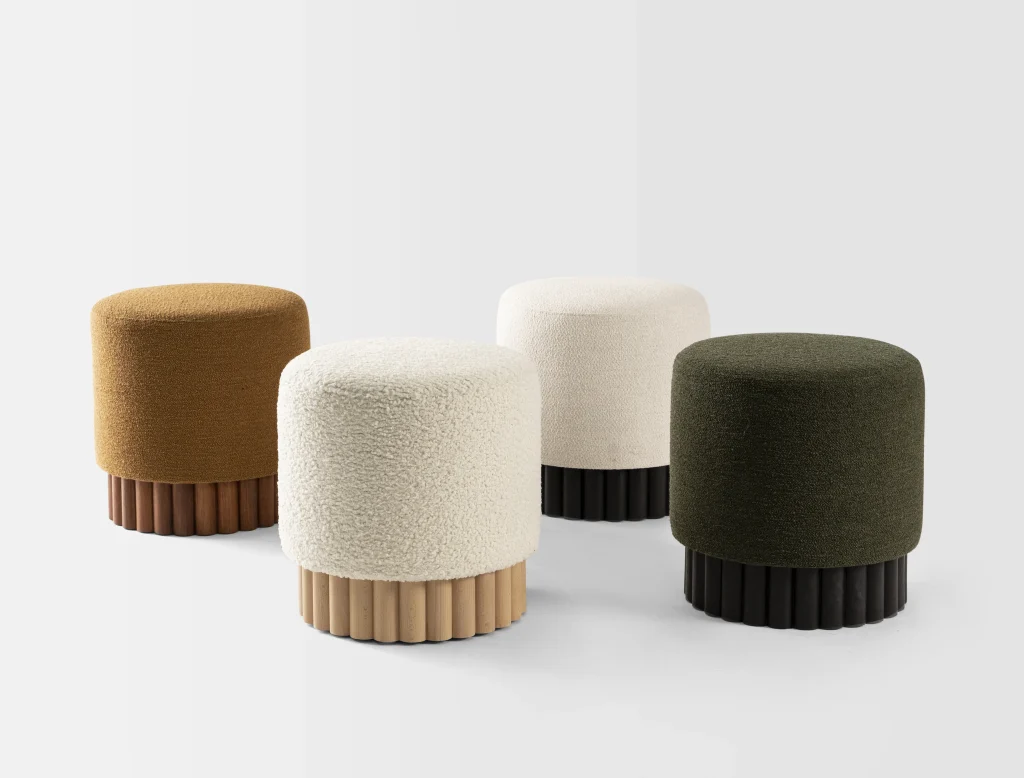 Loto Pouf In Boucle — 2