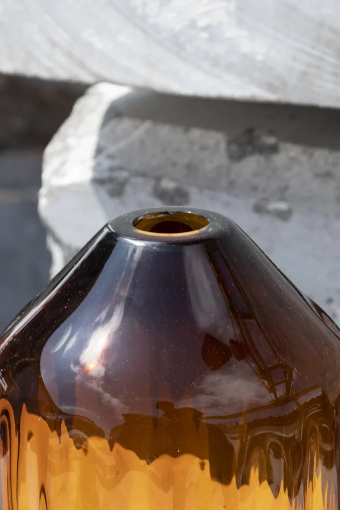 Sílice Il 08 - Glass Blown Vase — 3