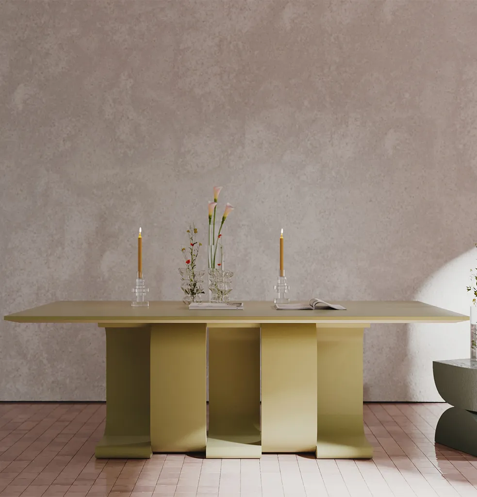 Turn Dining Table by hermhaus