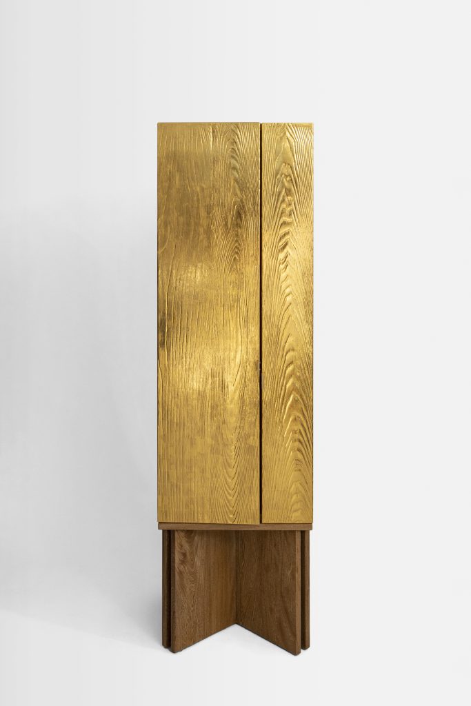 Aurum - Gold Leaf Cabinet 120 Storage — 20