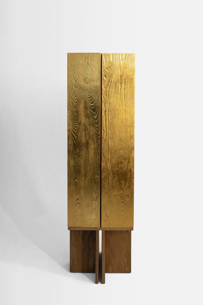 Aurum - Gold Leaf Cabinet 120 Storage — 19