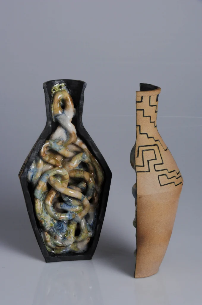 Bowels - Stoneware Collectible Sculpture — 3