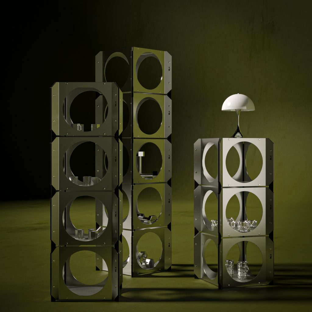D300 Shelves - Matte Aluminum — 15