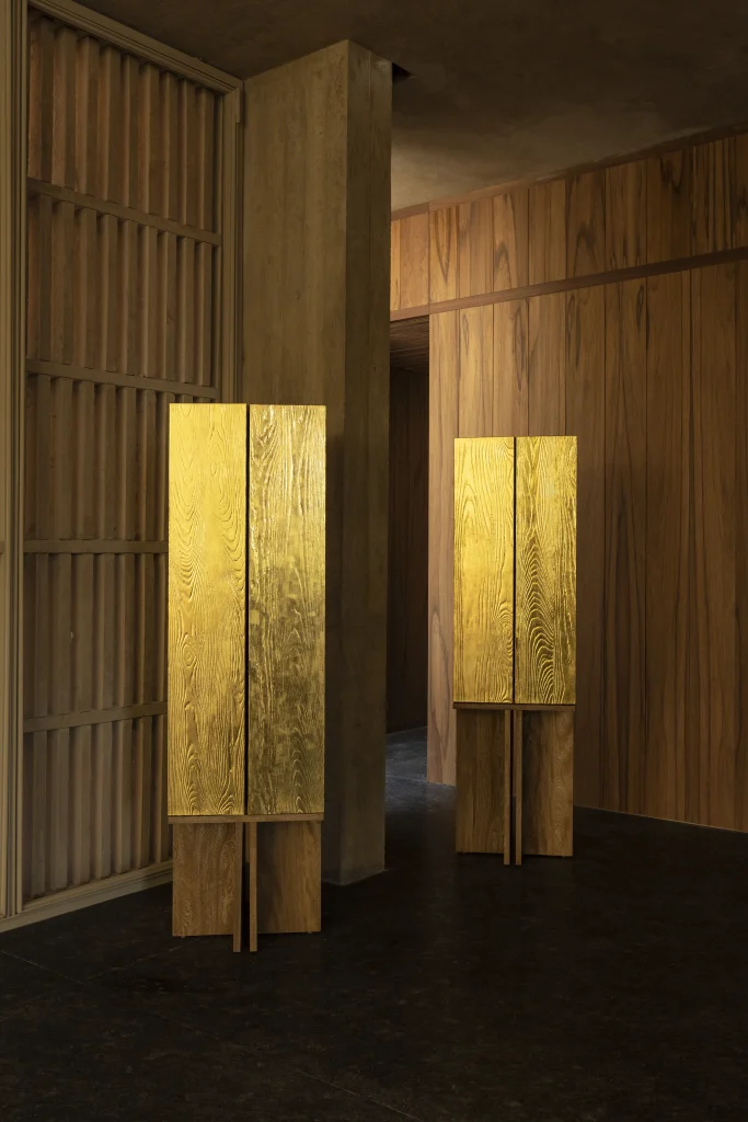 Aurum - Gold Leaf Cabinet 120 Storage — 5