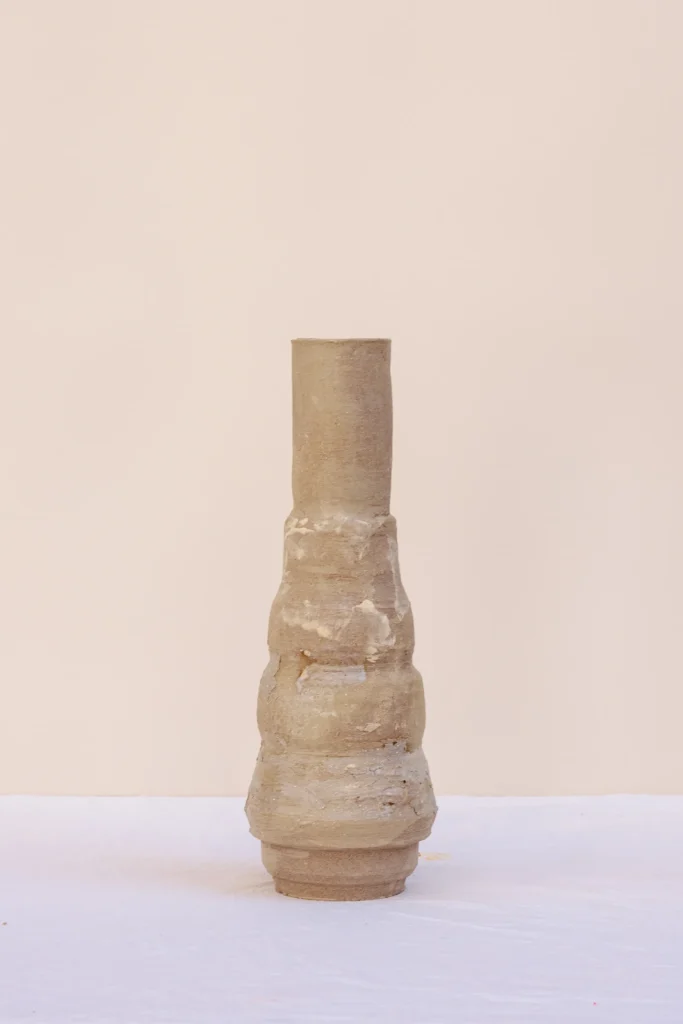 Naiades No. 1 - Recycled Stoneware Vase — 2