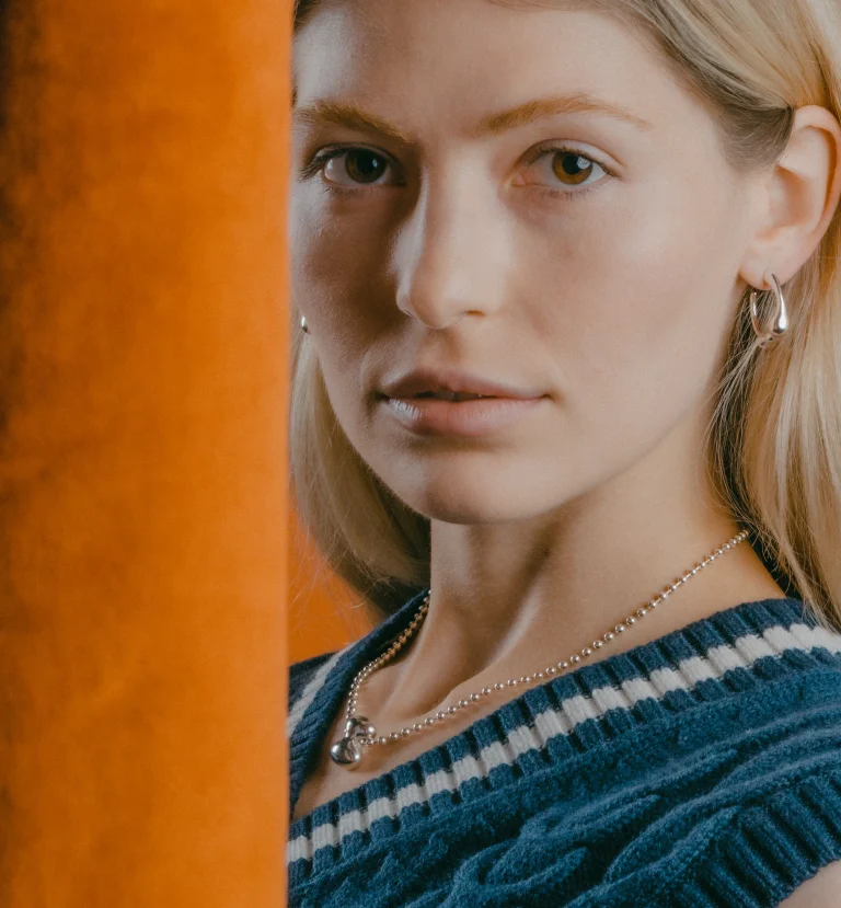 Bouncy - Sterling Silver Hoops — 2