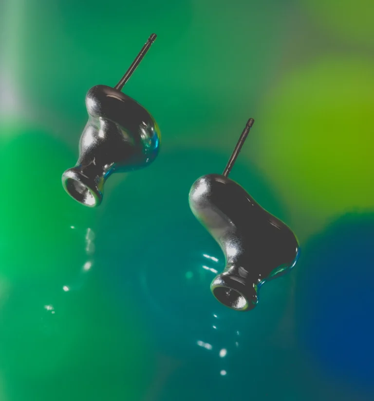 Baby Slouch - Sterling Silver Earrings — 4