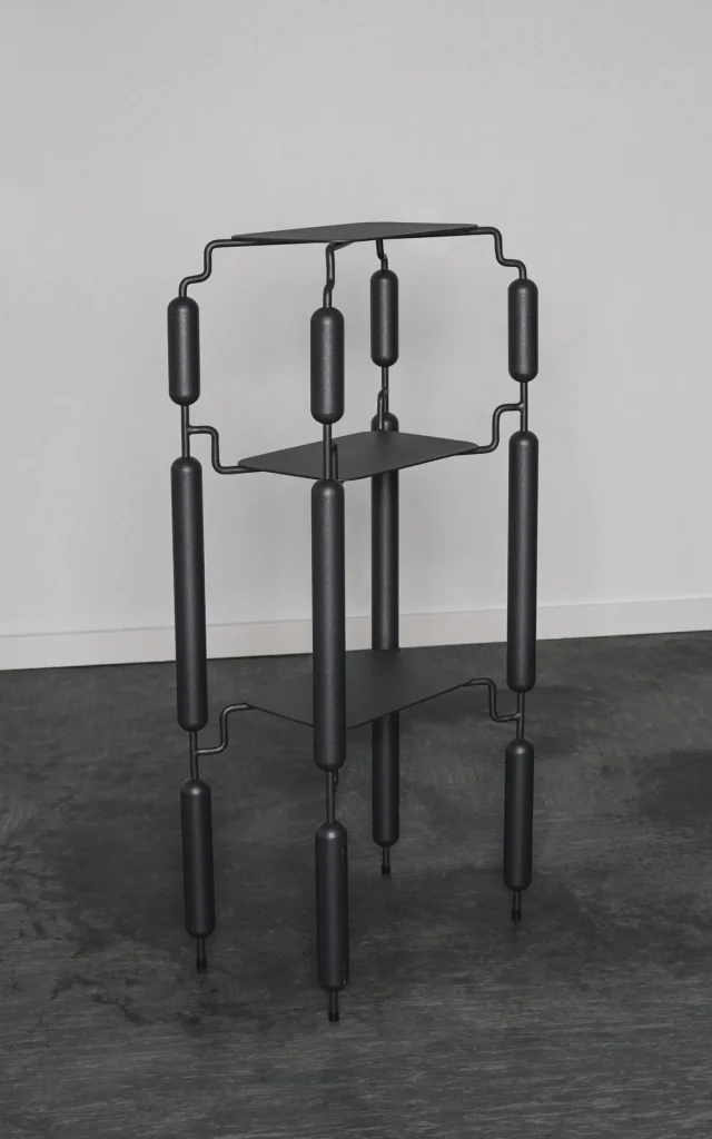 Poodle Stainless Steel Shelf
by Mati Sipiora