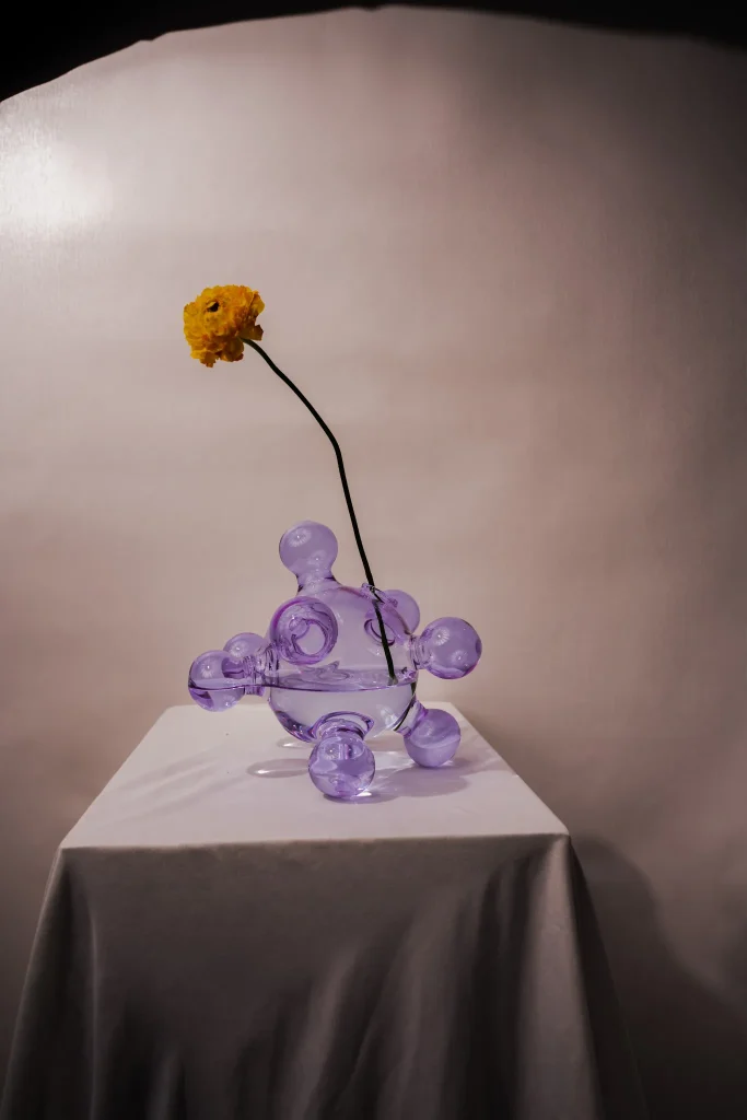 Chemistry - Glass Blown Vase — 5