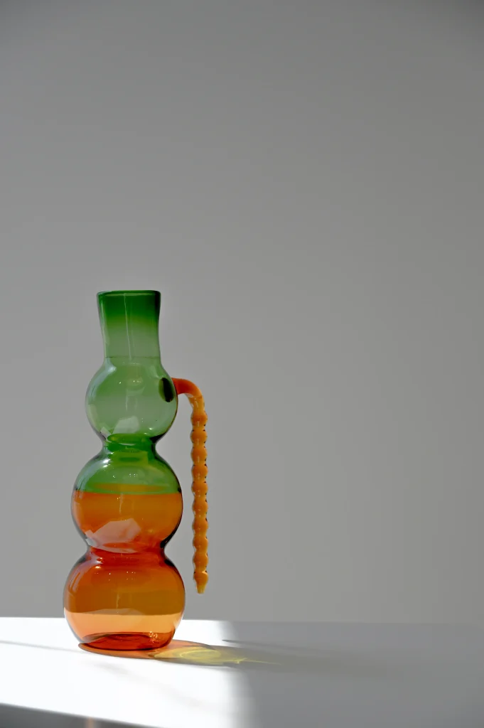 Dreamlike Glassblown Pitcher — 2