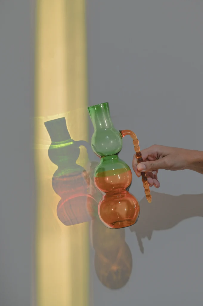Dreamlike Glassblown Pitcher — 3