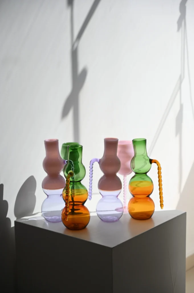 Dreamlike Glassblown Pitcher — 4