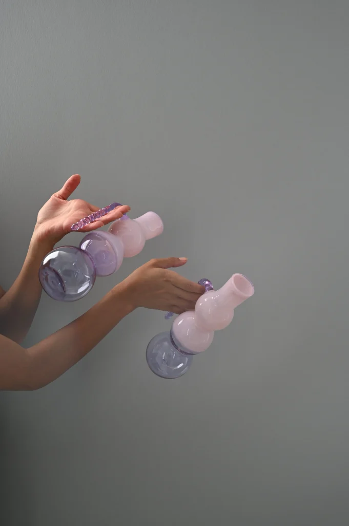 Dreamlike Glassblown Pitcher — 5