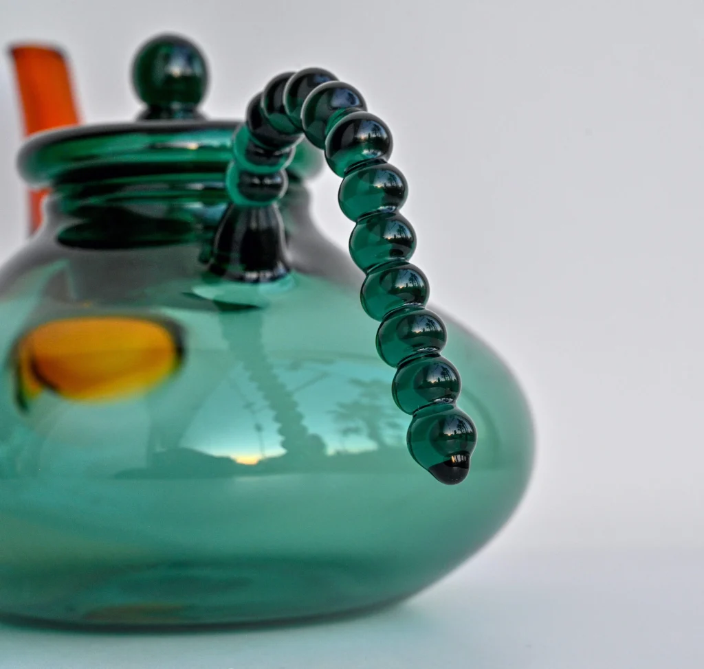Teta Chai - Blown Glass Teapot — 2
