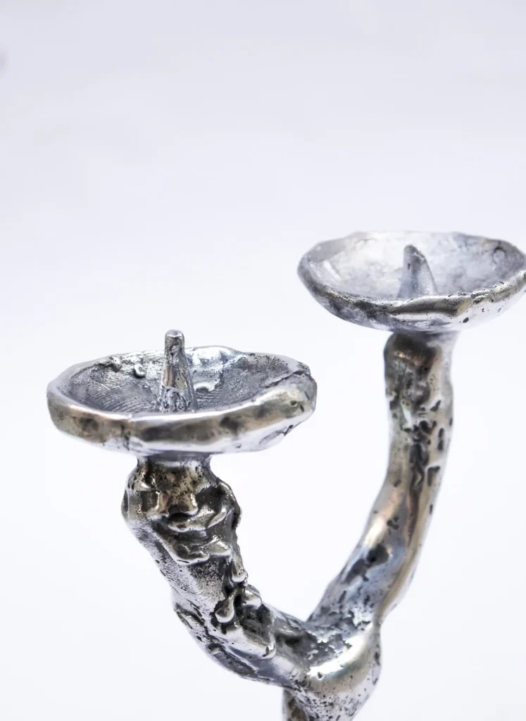Ca_02 - Multimaterial Sculptural Candelabra — 6