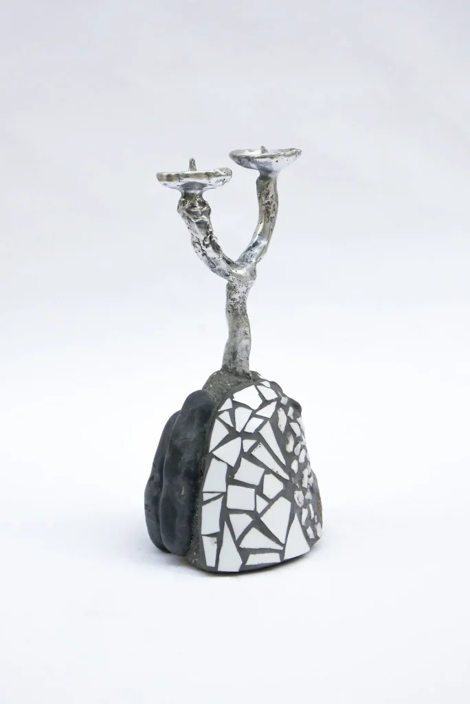 Ca_02 - Multimaterial Sculptural Candelabra — 9