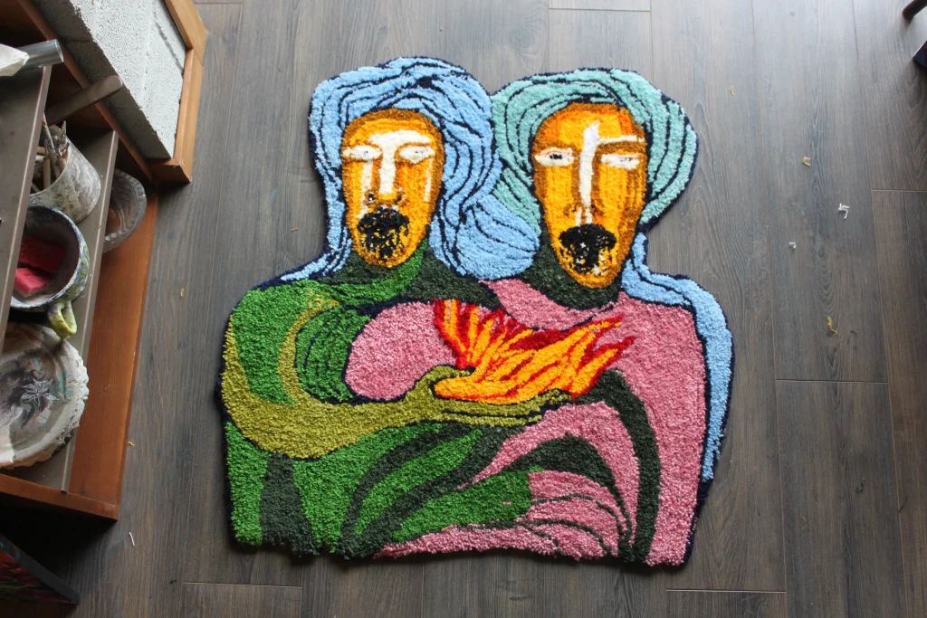 Couple - Decorative Wall Hanging — 2
