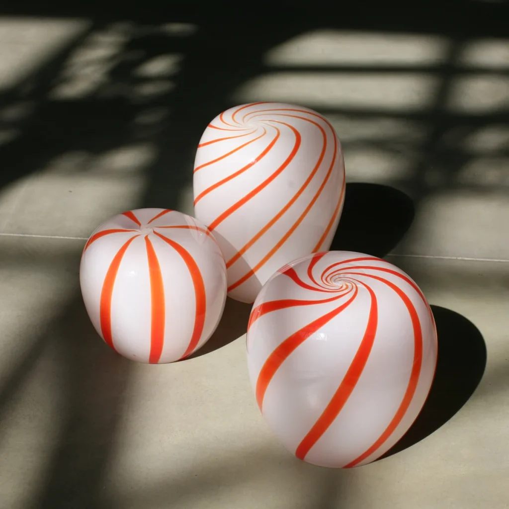 Candy Glass Blown Sidetable — 3