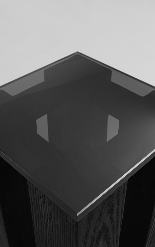 T-03 - Brutalist Wooden Side Table — 7