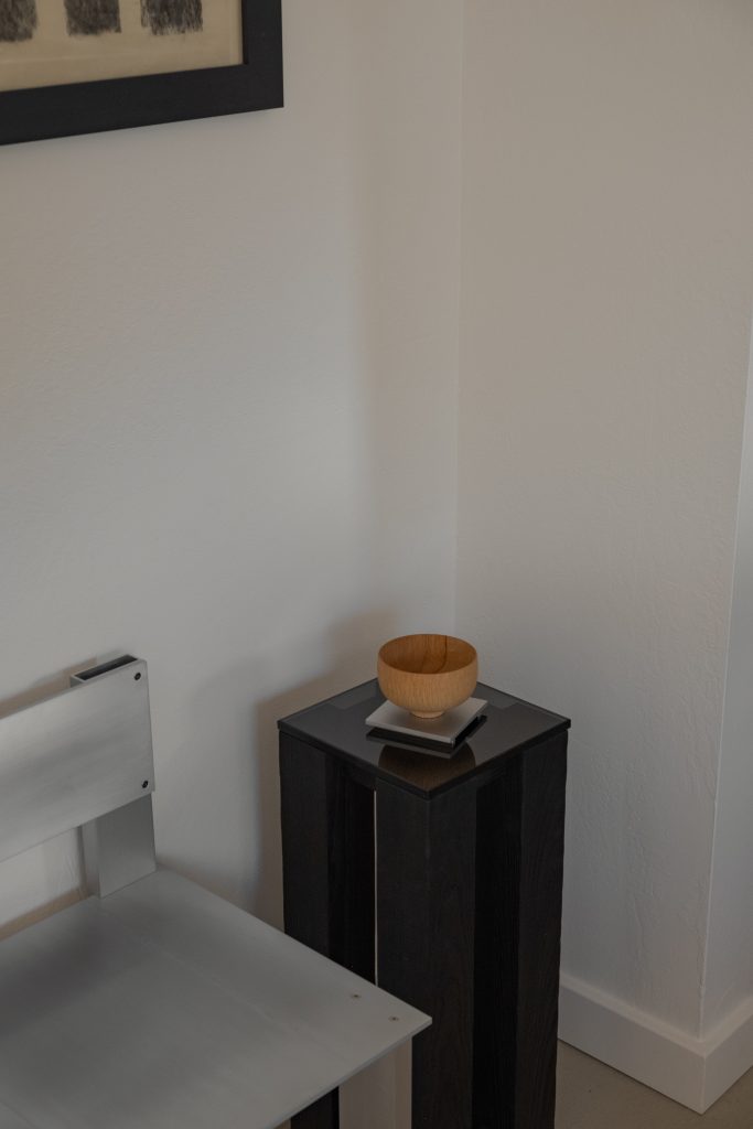 T-03 - Brutalist Wooden Side Table — 10