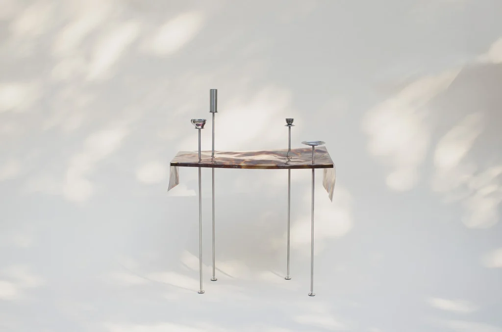 Domenica - Steel Breakfast Console — 4