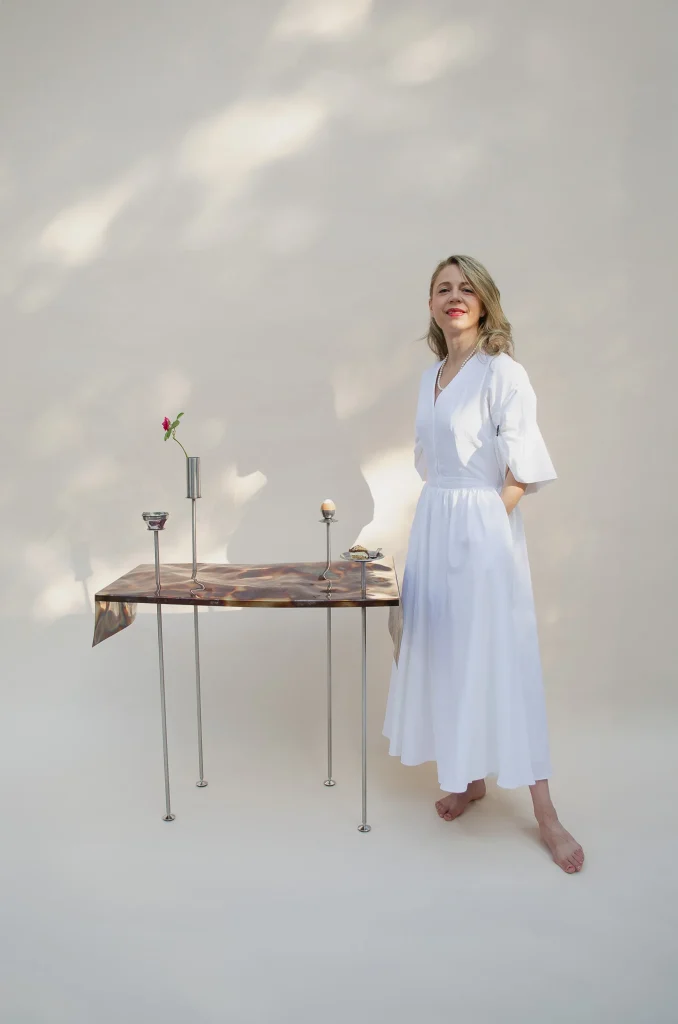 Domenica - Steel Breakfast Console — 7