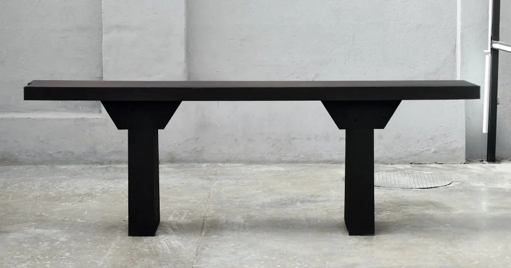 Acros - Cedar Wood Console — 2