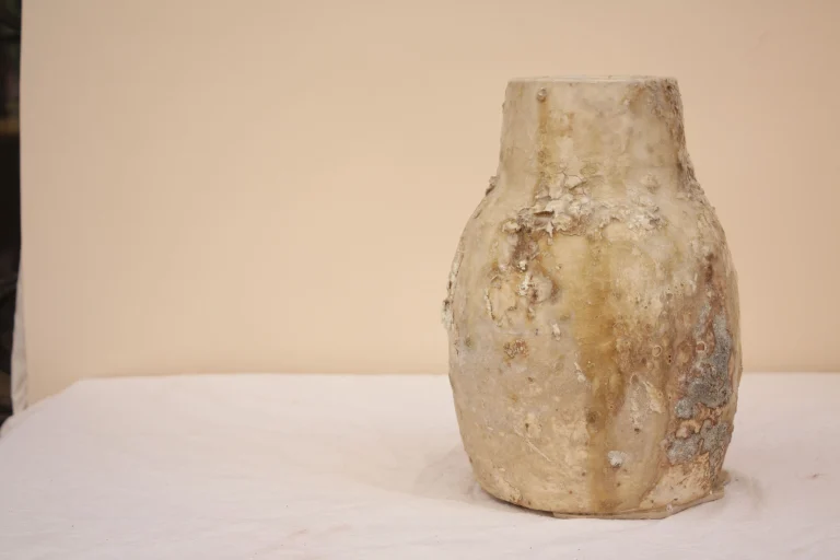 Melpomene - Rugged Stoneware Vase — 1
