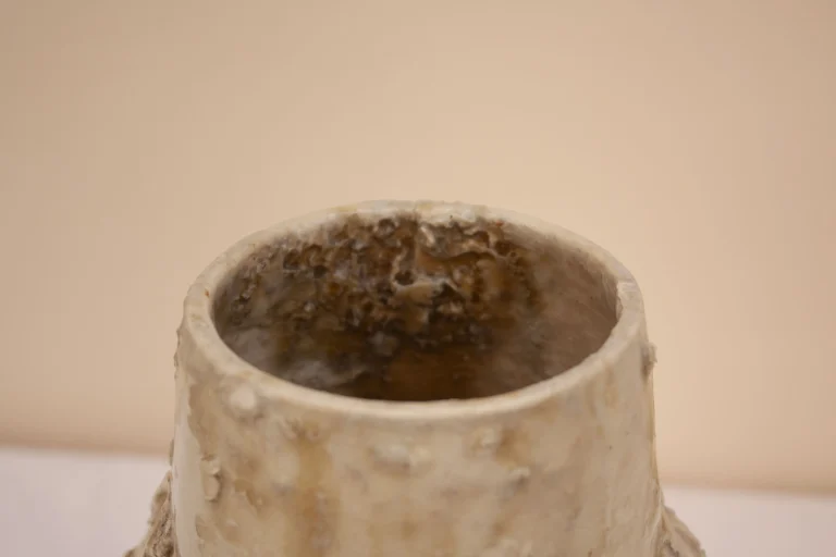 Melpomene - Rugged Stoneware Vase — 4