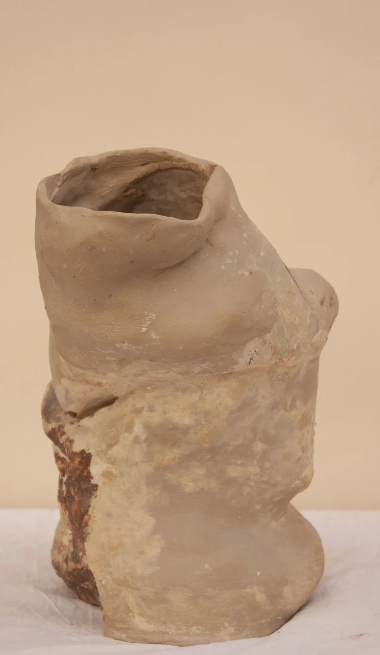Clio - Rustic Clay Vase — 7