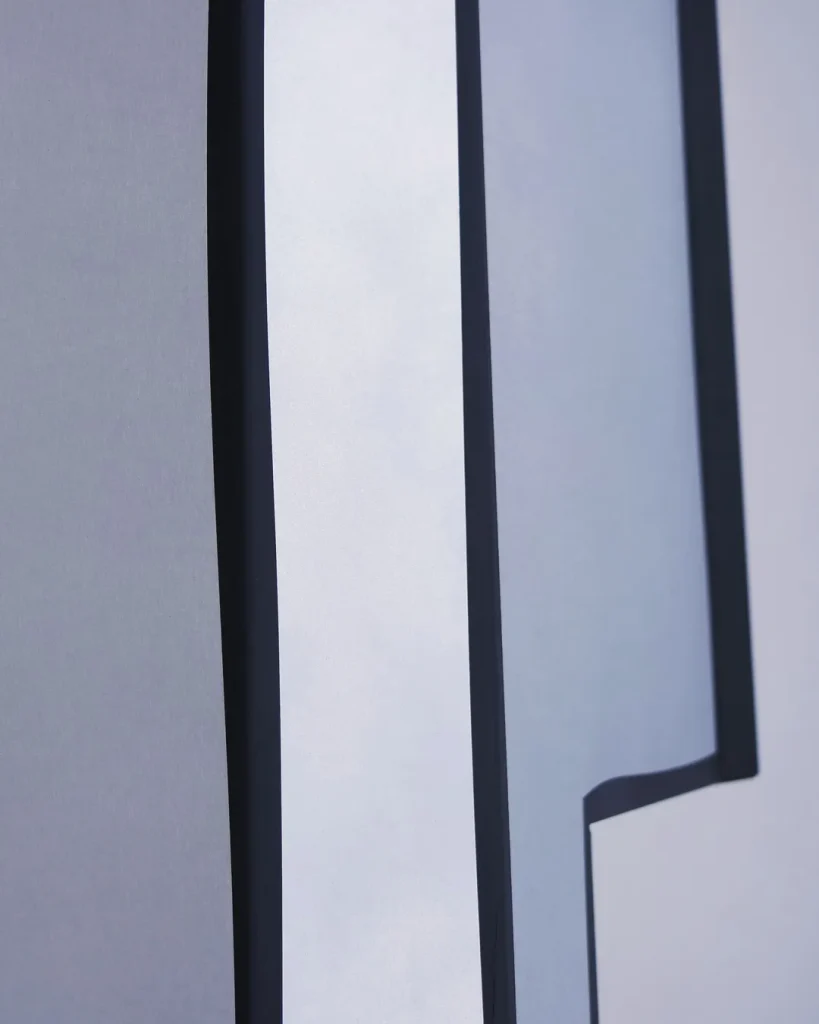Hex Floor Lamp in Aluminum — 2