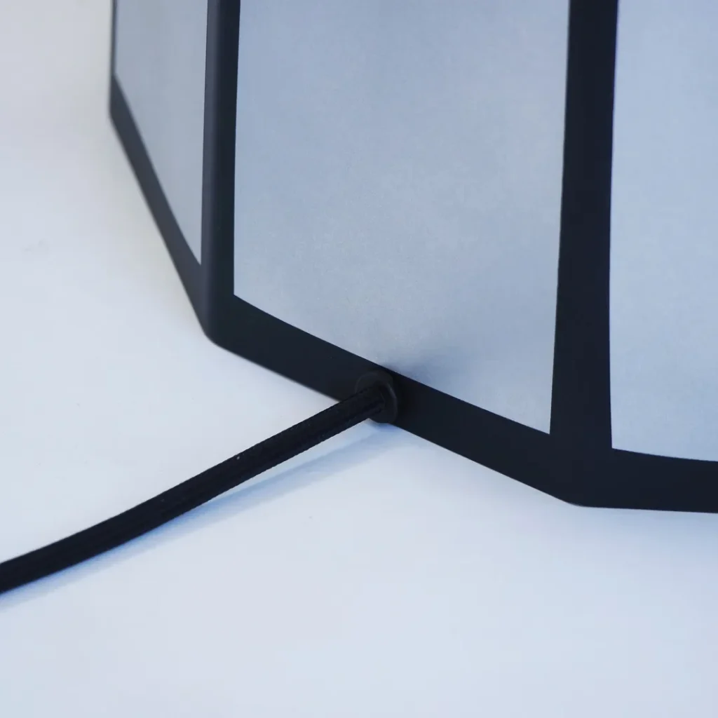 Hex Floor Lamp in Aluminum — 3
