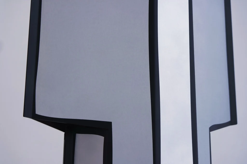 Hex Floor Lamp in Aluminum — 6