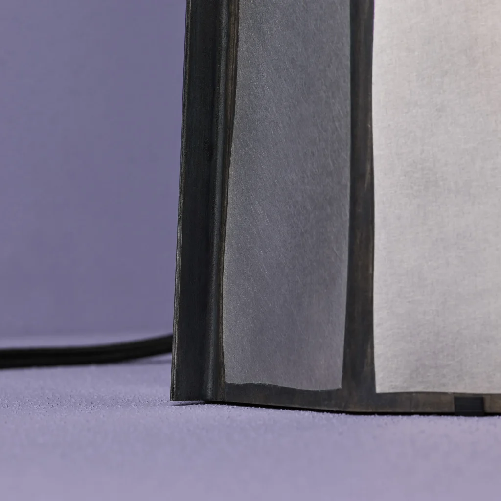 Hex Table Lamp in Aluminum — 6