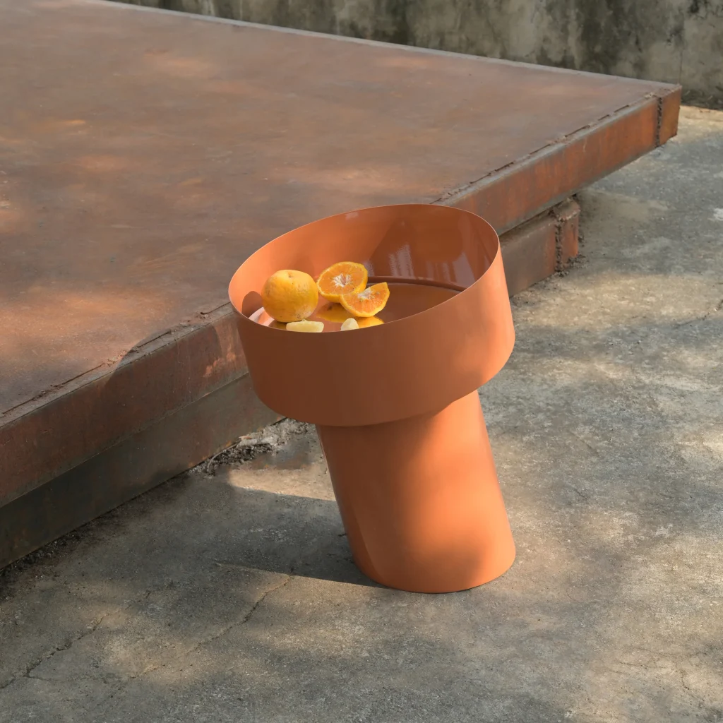 Pisa - Iron & Marble Side Table — 10