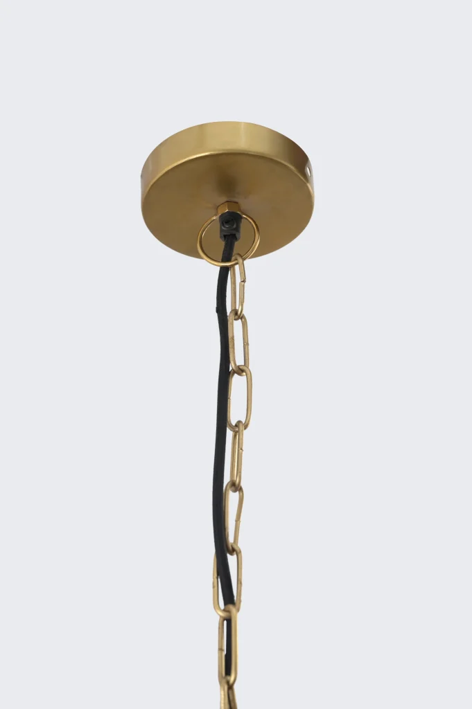Turtle - Geometric Chandelier In Iron — 9