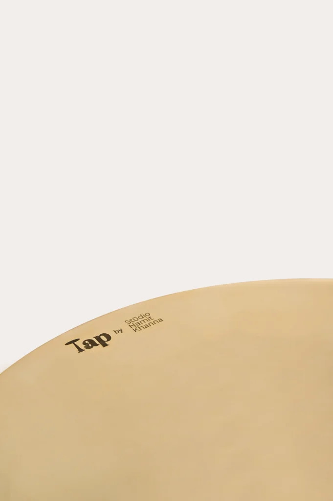 Tap - Brass & Acrylic Drink Table — 4