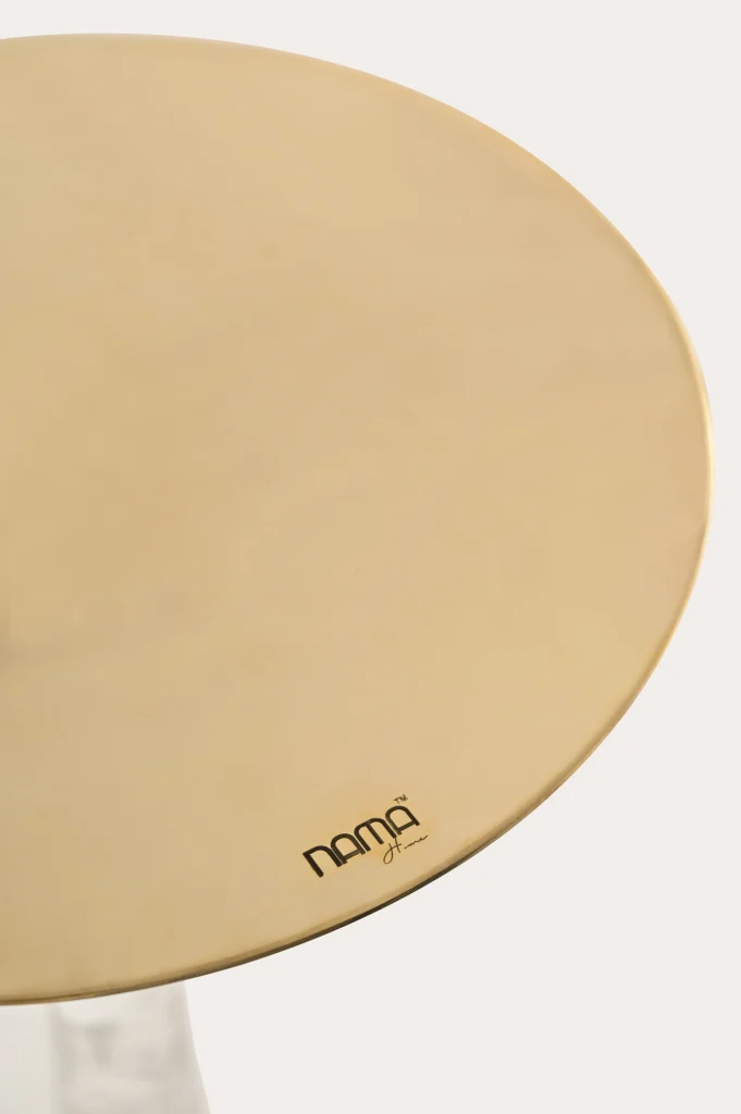 Tap - Brass & Acrylic Drink Table — 5