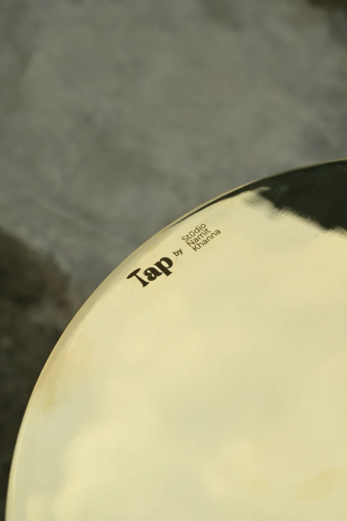 Tap - Brass & Acrylic Drink Table — 7